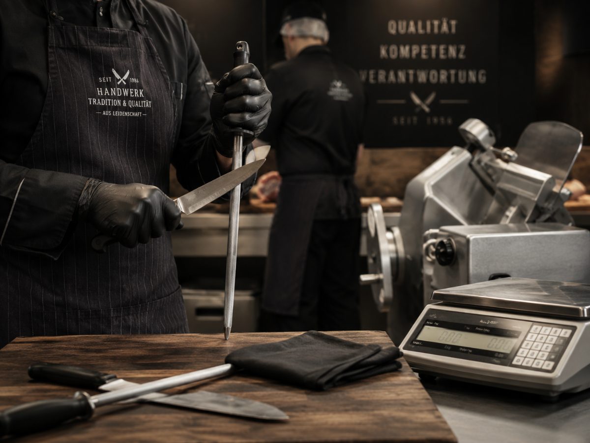 Handwerkliche Vorbereitung in der Küche